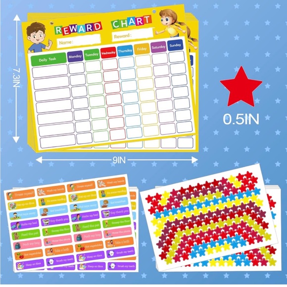 Kids Chore Chart. - Picture 2 of 4